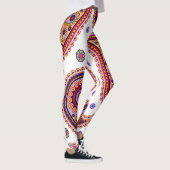 Elegant paisleyontwerp  leggings (Rechts)