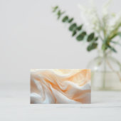 Elegant Pale Tone Texture Visitekaartje (Staand voorkant)