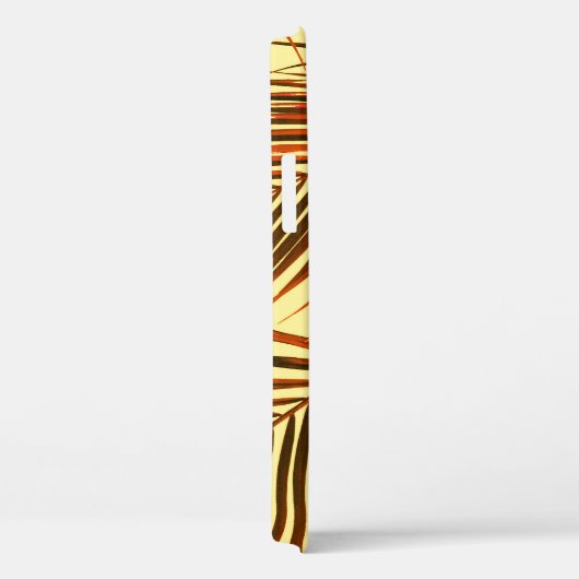 Elegant Palm Repeat Patroon Ontwerp Case-Mate iPhone Case (Achterkant / Rechts)