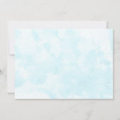 Elegant Palm Trees Bridal Shower Invitations Kaart (Achterkant)
