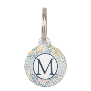 Elegant Palm Tropical Floral patroonontwerp Huisdierpenning