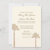 Elegant Palm Uitnodiging (Voorkant)