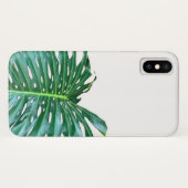 Elegant palmblad tropisch oerwoud regenwoudblad Case-Mate iPhone case (Achterkant (horizontaal))