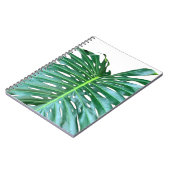 Elegant palmblad tropisch oerwoud regenwoudblad notitieboek (Linkerzijde)