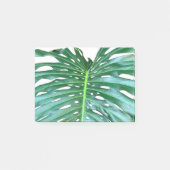 Elegant palmblad tropisch oerwoud regenwoudblad post-it® notes (Voorkant)