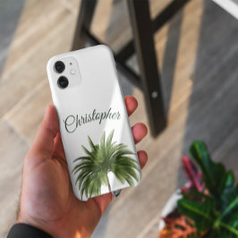 Elegant  palmboom Persoonlijk iPhone 16 Hoesje