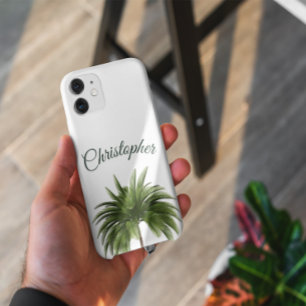 Elegant palmboom Persoonlijk iPhone 16 Hoesje