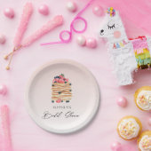 Elegant Pancakes Vrijgezellenfeest Papieren Bordje (Feest)