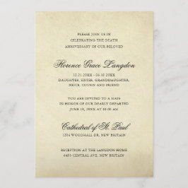 Elegant  paper Victoriaans Death Jubileum Kaart