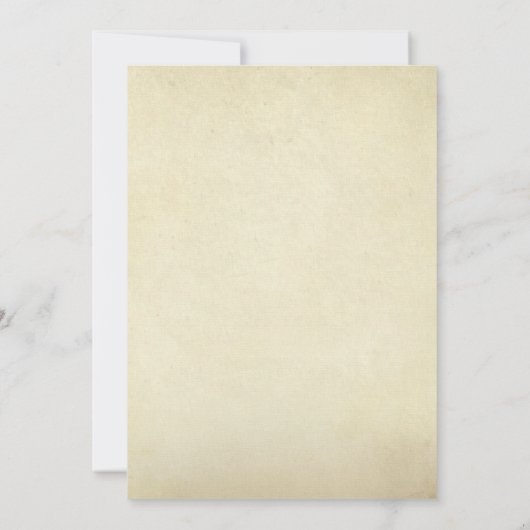 Elegant  papier Bridal Luncheon Kaart (Achterkant)