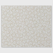 Elegant papier voor het verpakken van houtskool (Vlak)