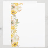 Elegant Papier voor poppy-bakkerij (Voorkant / Achterkant)