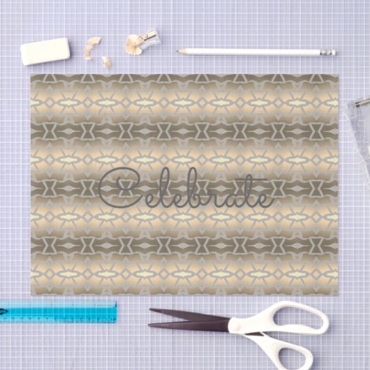 Elegant papierweefsel in grijs tissuepapier (Craft)