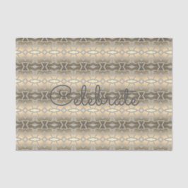 Elegant papierweefsel in grijs tissuepapier