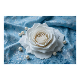 Elegant papierwerk stilleven perfect poster