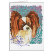 Elegant Papillon Kaart (Voorkant)