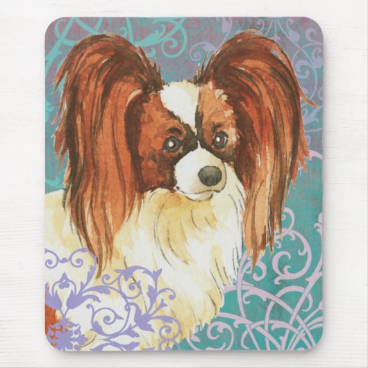 Elegant Papillon Muismat (Voorkant)