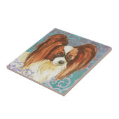 Elegant Papillon Tegeltje (Zijkant)