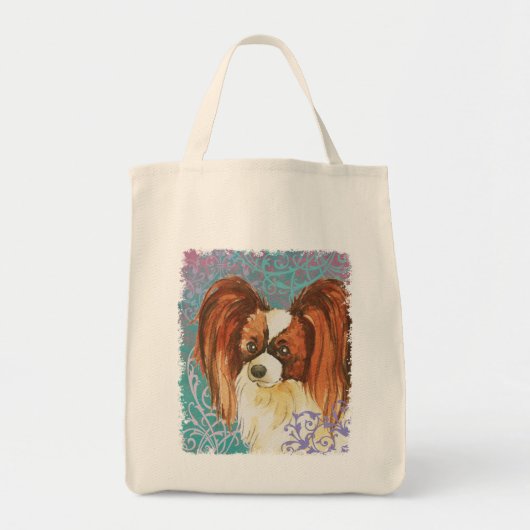 Elegant Papillon Tote Bag (Voorkant)