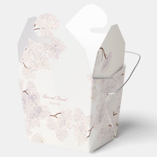  Elegant Parel Romance Bruiloft Bedankdoosjes (Geopend)