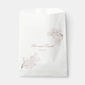  Elegant Parel Romance Bruiloft Bedankzakje (Voorkant)