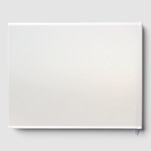  Elegant Parel Romance Bruiloft Gastenboek (Achterkant)