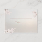  Elegant Parel Romance Bruiloft Plaatskaartje (Voorkant)
