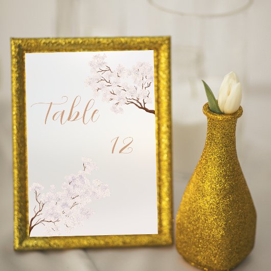  Elegant Parel Romance Trouwtafel Nummer Kaart