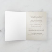 Elegant Parelkleurig Jubileum van 30e bruiloft Kaart (Binnen)