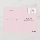 Elegant Paris Eiffel Tower Briefkaart (Achterkant)