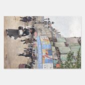  Elegant Paris Franse Vrouw Decoupage Inpakpapier Vel (Voorkant 3)