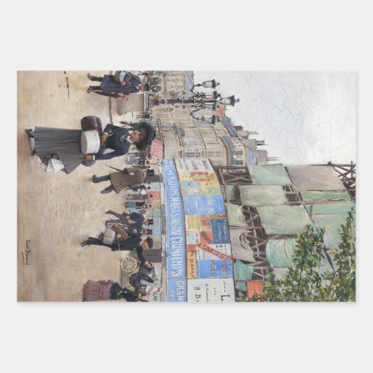  Elegant Paris Franse Vrouw Decoupage Inpakpapier Vel (Voorkant 3)