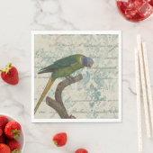 Elegant Parrot Servet (Insitu)