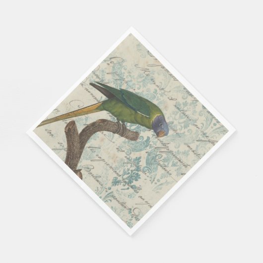 Elegant Parrot Servet (Hoek)