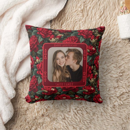 Elegant Partners Vow Renewal Throw Pillow  Kussen (Deken)