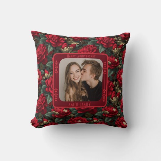 Elegant Partners Vow Renewal Throw Pillow  Kussen (Voorkant)