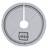 Elegant Party Grey (aangepast bedrijf voor kerstmi Kerstboom Rok (Voorkant)