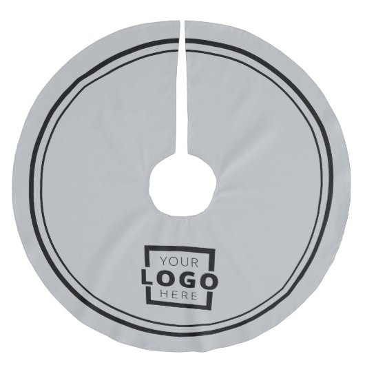 Elegant Party Grey (aangepast bedrijf voor kerstmi Kerstboom Rok (Voorkant)