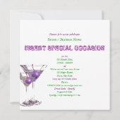 Elegant party stijlvol evenement CUSTOMIZE Kaart (Achterkant)