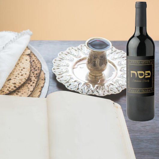 Elegant Pascha Wijn Etiket