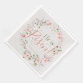 Elegant Pasen Hij is Risen Inspirerend Servet (Hoek)