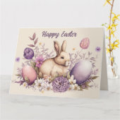 Elegant Paskaart Kaart (Gele Bloem)