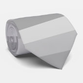 Elegant pasta Silver Bars Stropdas (Opgerold)