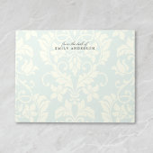 Elegant pastaafje van het bureau van notitieblok