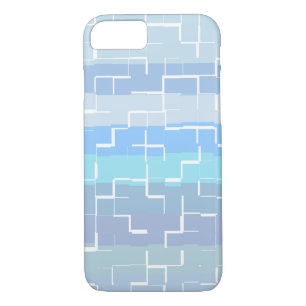 Elegant pastel Abstract patroon met meerdere kleur iPhone 8/7 Hoesje