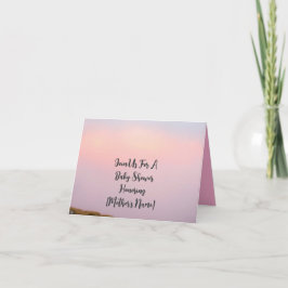 Elegant Pastel Baby shower Uitnodiging met Custom