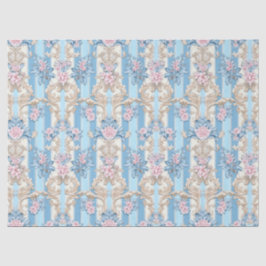 Elegant pastel barok patroon tissuepapier