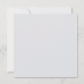 Elegant pastel Bloemen Baby shower Uitnodiging (Achterkant)