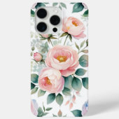 Elegant pastel bloemenhoesje ontwerp – Watercol Case-Mate iPhone Case (Achterkant)