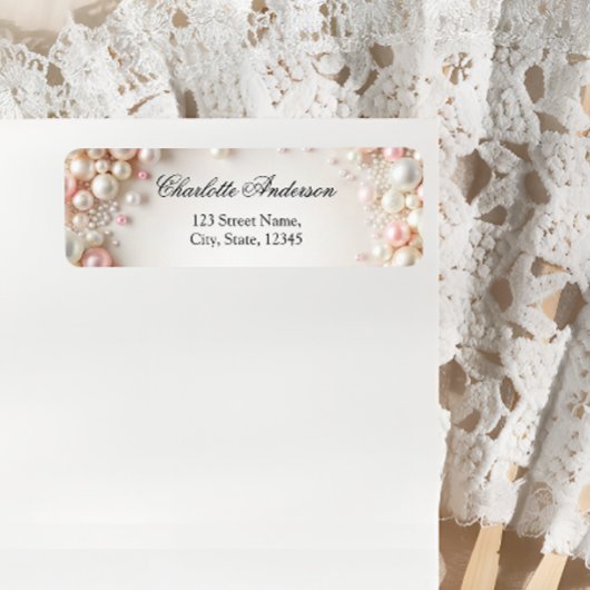 Elegant Pastel Blush Pearls Vrijgezellenfeest Retu Etiket